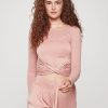 Carite Cover Up Crop Top Misty Rose